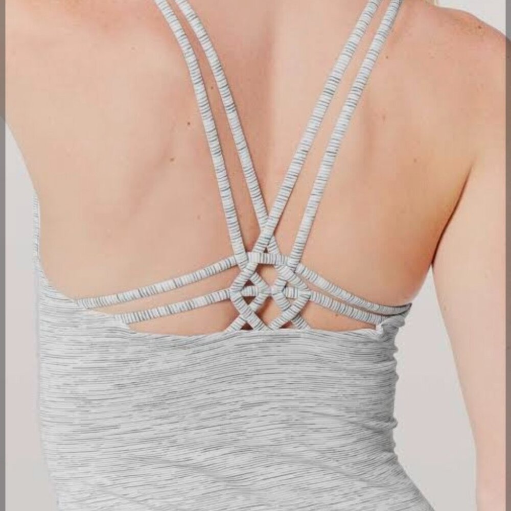 Lululemon Create Your Calm Tank Wee Are From Space Nimbus Battleship